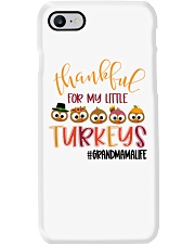 Thankful For My Little Turkeys Grandmamalife Phone Case tile