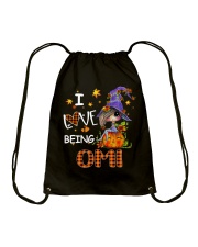 I Love Being Omi-Pumpkin Art Drawstring Bag tile