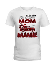 Blessed To Be Called Mom And MAMIE Ladies T-Shirt tile