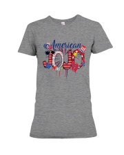 4th Of July Patriotic Doodle American Jojo Premium Fit Ladies Tee tile