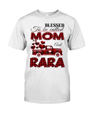 Blessed To Be Called Mom And RARA Premium Fit Mens Tee tile