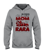 Blessed To Be Called Mom And RARA Hooded Sweatshirt tile