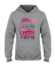 I Love Being Meme - Happy Hooded Sweatshirt tile