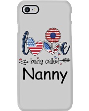 Love Being Called Nanny Flag Phone Case tile
