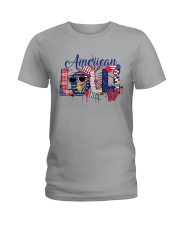 4th Of July Patriotic Doodle American Lolli Ladies T-Shirt tile