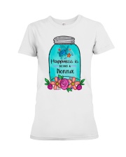 Sea Turtle - Happiness Nonna Premium Fit Ladies Tee tile