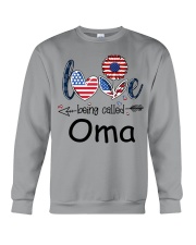 Love Being Called Oma Flag Crewneck Sweatshirt tile