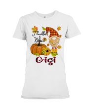 Thankful Blessed Gigi Premium Fit Ladies Tee tile