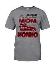 Blessed To Be Called Mom And NONNO Classic T-Shirt front