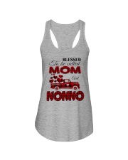 Blessed To Be Called Mom And NONNO Ladies Flowy Tank tile