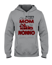 Blessed To Be Called Mom And NONNO Hooded Sweatshirt tile