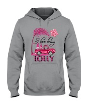 I Love Being Lolly - Happy Hooded Sweatshirt tile