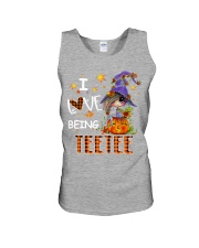 I Love Being Teetee-Pumpkin Art Unisex Tank tile