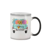 I Love Being Juju Truck Color Changing Mug tile