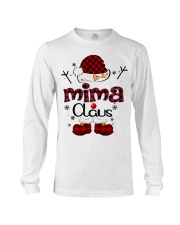 Mima Claus-Red Plaid Long Sleeve Tee tile