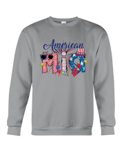4th Of July Patriotic Doodle American Mia Crewneck Sweatshirt tile