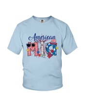 4th Of July Patriotic Doodle American Mia Youth T-Shirt tile
