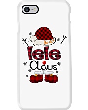 Lele Claus-Red Plaid Phone Case tile