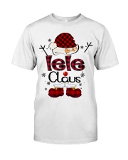 Lele Claus-Red Plaid Premium Fit Mens Tee tile