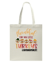 Thankful For My Little Turkeys Grangranlife Tote Bag tile