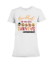Thankful For My Little Turkeys Grangranlife Premium Fit Ladies Tee tile