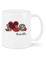 Love Mimi Life - Red Plaid Heart Mugs tile
