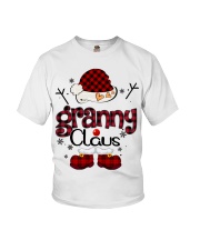 Granny Claus-Red Plaid Youth T-Shirt tile