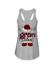 Gran Claus-Red Plaid Ladies Flowy Tank tile