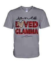 One Loved GLAMMA V-Neck T-Shirt tile