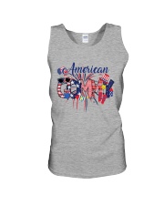 4th Of July Patriotic Doodle American Gammy Unisex Tank tile