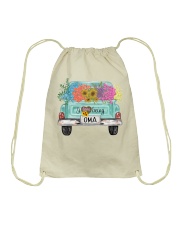 I Love Being Oma Truck Drawstring Bag tile