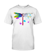 Dragonfly - Be A Gaga Premium Fit Mens Tee tile