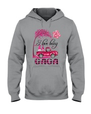 I Love Being Gaga - Happy Hooded Sweatshirt tile