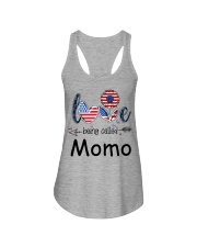 Love Being Called Momo Flag Ladies Flowy Tank tile