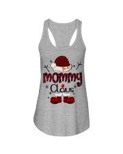 Mommy Claus-Red Plaid Ladies Flowy Tank tile