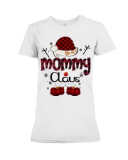 Mommy Claus-Red Plaid Premium Fit Ladies Tee tile