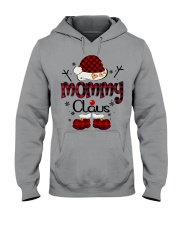 Mommy Claus-Red Plaid Hooded Sweatshirt tile