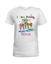 Umbrella - I Love Being Nina Ladies T-Shirt tile