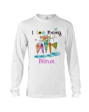 Umbrella - I Love Being Nina Long Sleeve Tee tile
