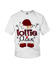 Lollie Claus-Red Plaid Youth T-Shirt tile