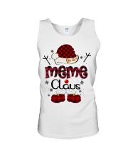 Meme Claus-Red Plaid Unisex Tank tile