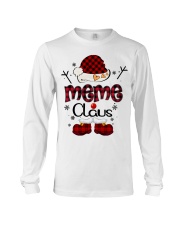 Meme Claus-Red Plaid Long Sleeve Tee tile