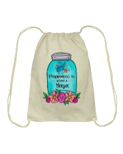 Sea Turtle - Happiness Yaya Drawstring Bag tile