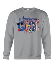Patriotic Doodle 4th Of July American Gigi Crewneck Sweatshirt tile