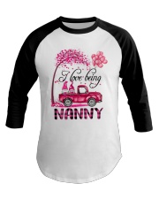 I Love Being Nanny - Happy Baseball Tee tile
