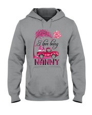 I Love Being Nanny - Happy Hooded Sweatshirt tile