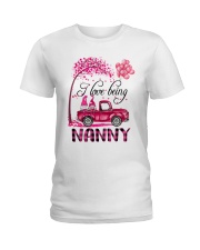 I Love Being Nanny - Happy Ladies T-Shirt tile