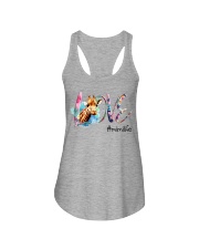 Love Giraffe Mimi Ladies Flowy Tank tile