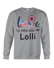 Love Being Called Lolli Flag Crewneck Sweatshirt tile