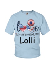 Love Being Called Lolli Flag Youth T-Shirt tile